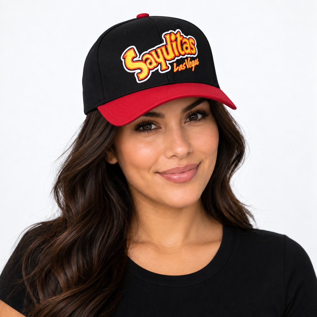 Sayulitas Las Vegas Snapback — Black/Red